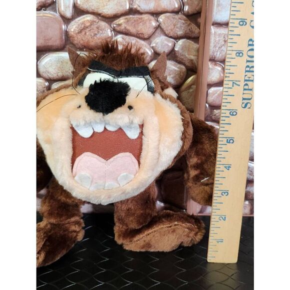 Vintage Looney Tunes Warner Bros Tazmanian Devil TAZ Plush #A47 - Picture 4 of 6
